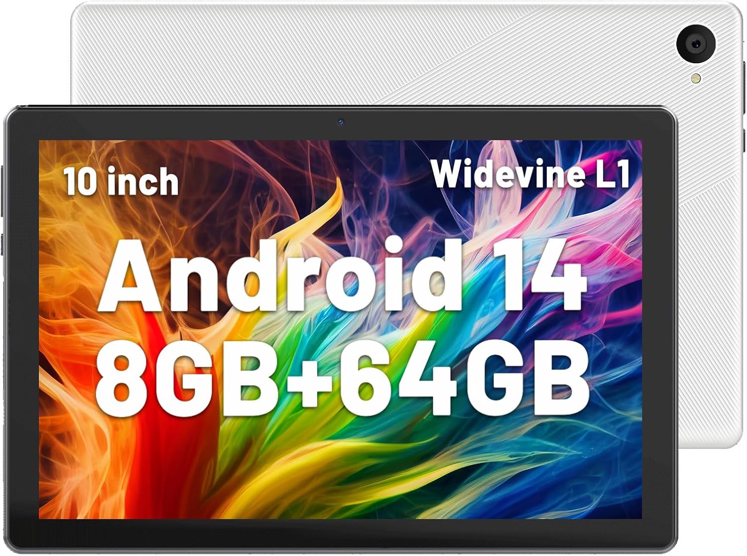 Android Tablet, 10.1 inch Tablets with 1280 * 800 IPS HD Touchscreen, Octa-Core...