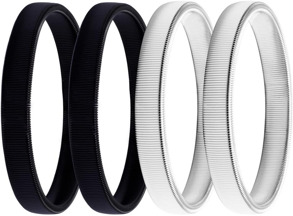 FUYOAL 4 Pcs Shirt Sleeve Holders,Adjustable Anti-...