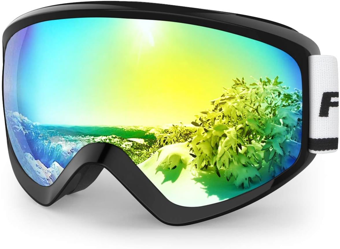Findway Kids Ski Goggles,Skiing Goggles for Snowboard Jet Snow-for Boys Girls Ch...