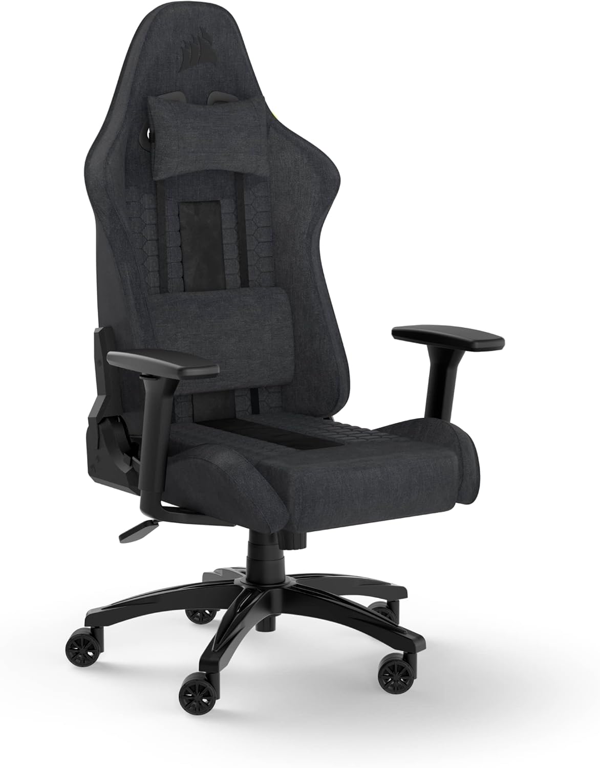 Corsair TC100 RELAXED Gaming Chair - Fabric - Racing-Inspired Design - Lumbar Pi...
