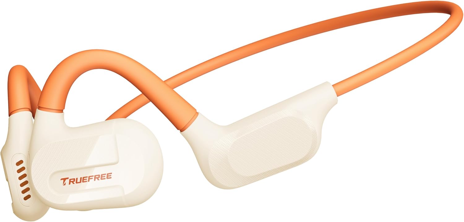 Truefree F2 Open-Ear Headphones, Air Conduction Bluetooth 5.3 Wireless Headphone...