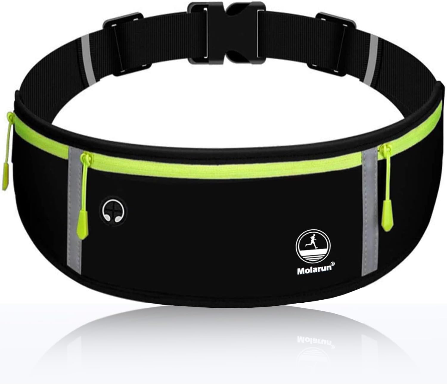 Slim Running Belt Fanny Packs for Women & Men, Waist Pack Runners Bag Money Belt...
