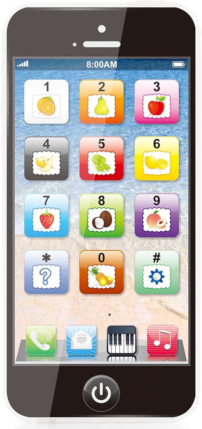 Hyainbom Toy Phone, Baby Toy Phone 12-18 Months, Kids Phone Toy Age 1-6, Toddler...