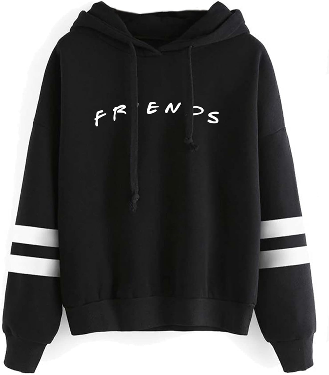 Fashion Casual Friend Hoodie Sweatshirt Women Graphic Tops Hoodies Sweater Funny...