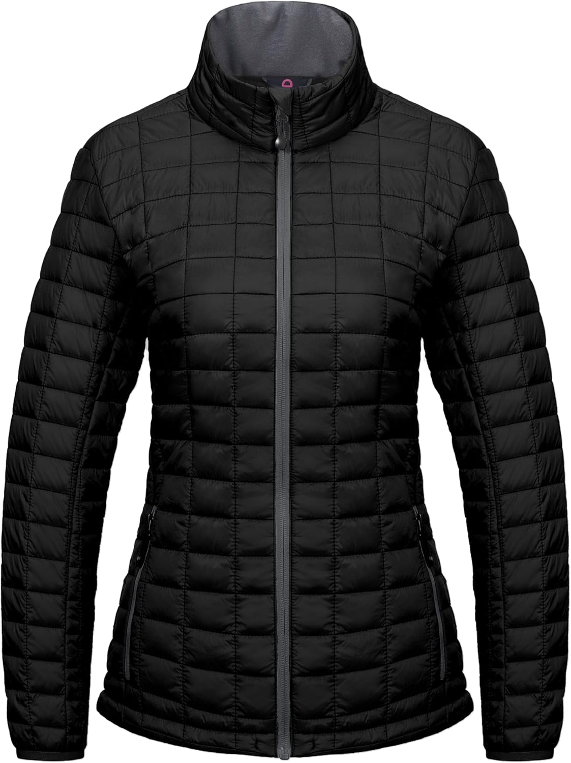 Little Donkey Andy Women's Puffer Jacket, Lightweight Warm Hiking Jacket with Po...