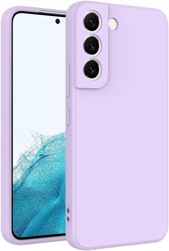 for Samsung Galaxy S22 Case Purple, Scratch Resistant with Soft Touch, Slim Thin...