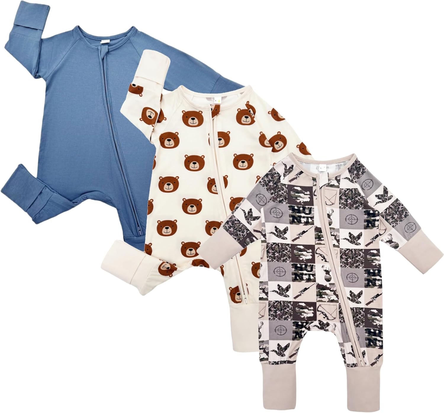 Bow Dream Infant Boys Girls Clothes Newborn Bamboo Rayon Baby girl Romper baby b...