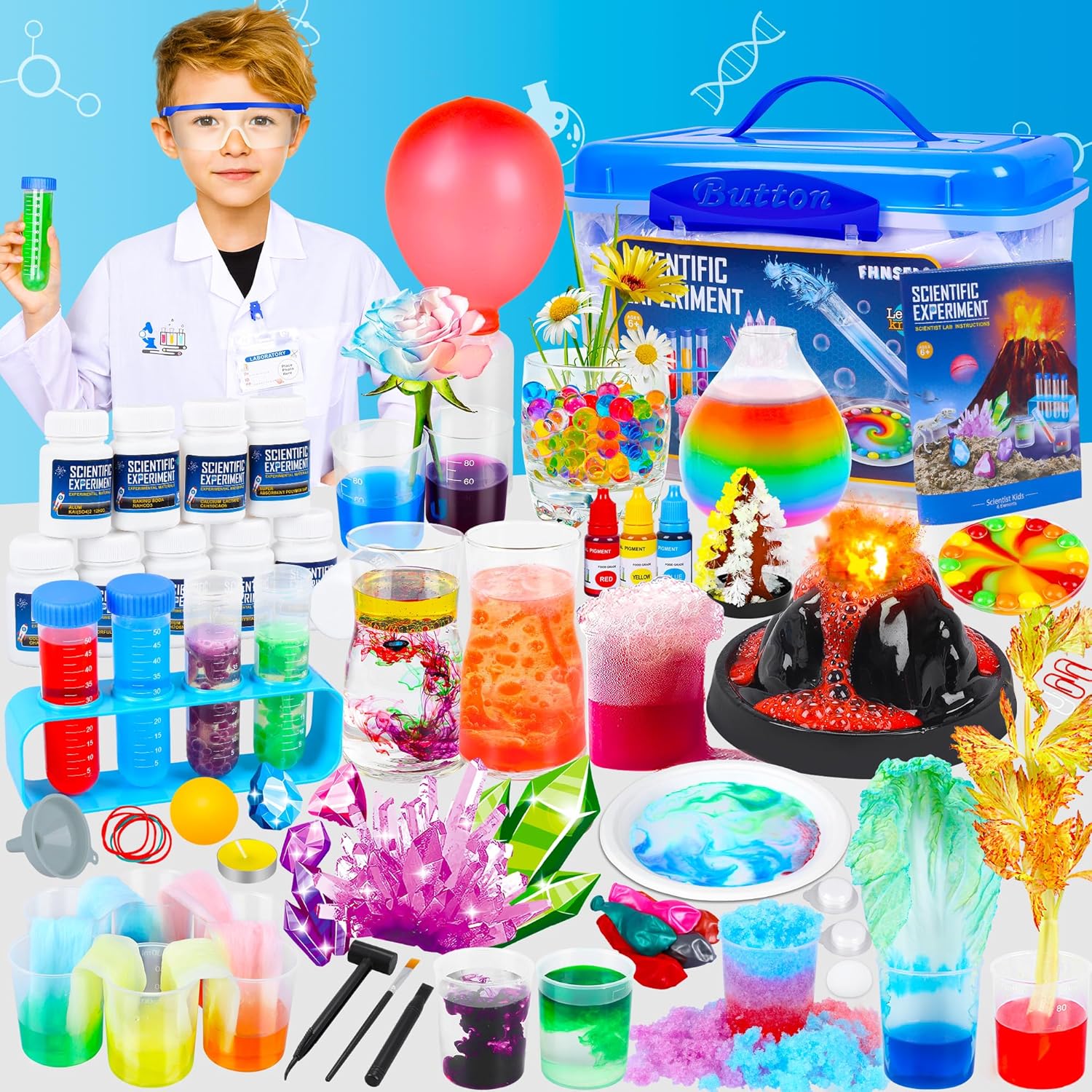 120+ Experiments Science Kits for Kids Age 6 7 8 9 10 11 12+ Educational STEM To...