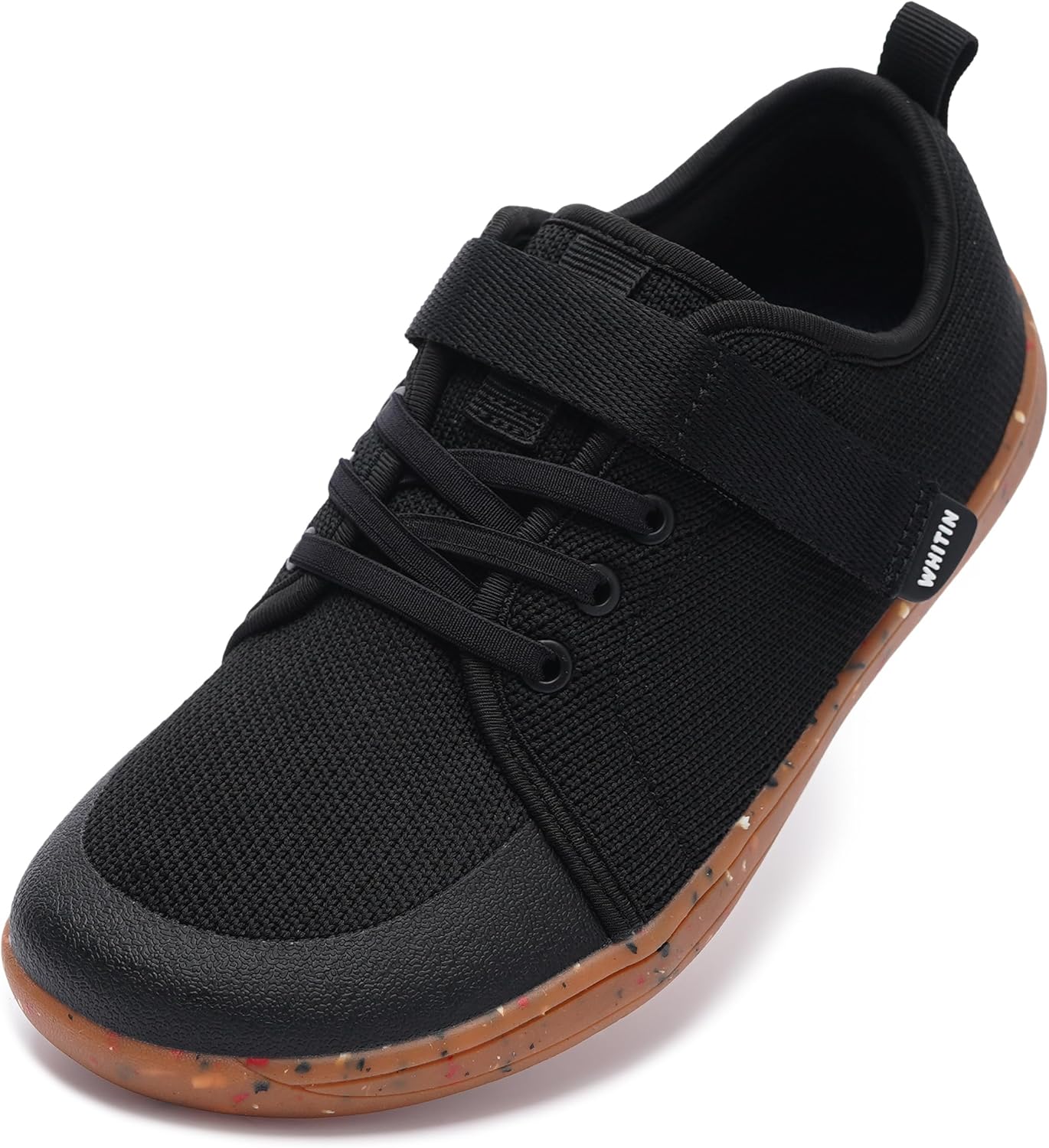 WHITIN Little/Big Kid Barefoot Shoes | Boys/Girls Lace-up Minimalist Sneakers |...