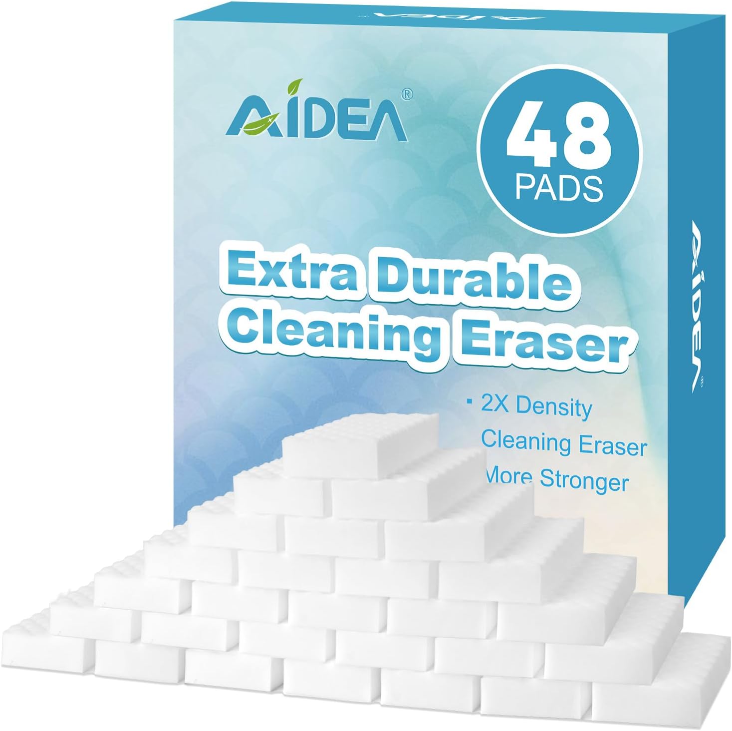 AIDEA Magic Sponges Cleaning Eraser, 48 Pads Multipurpose Sponge for Household,...