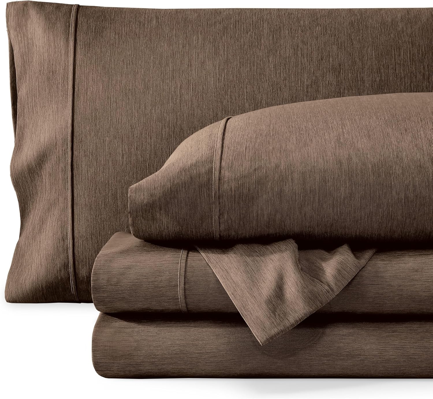 Bare Home Split King Sheet Set - 1800 Ultra-Soft Microfiber Split King Bed Sheet...