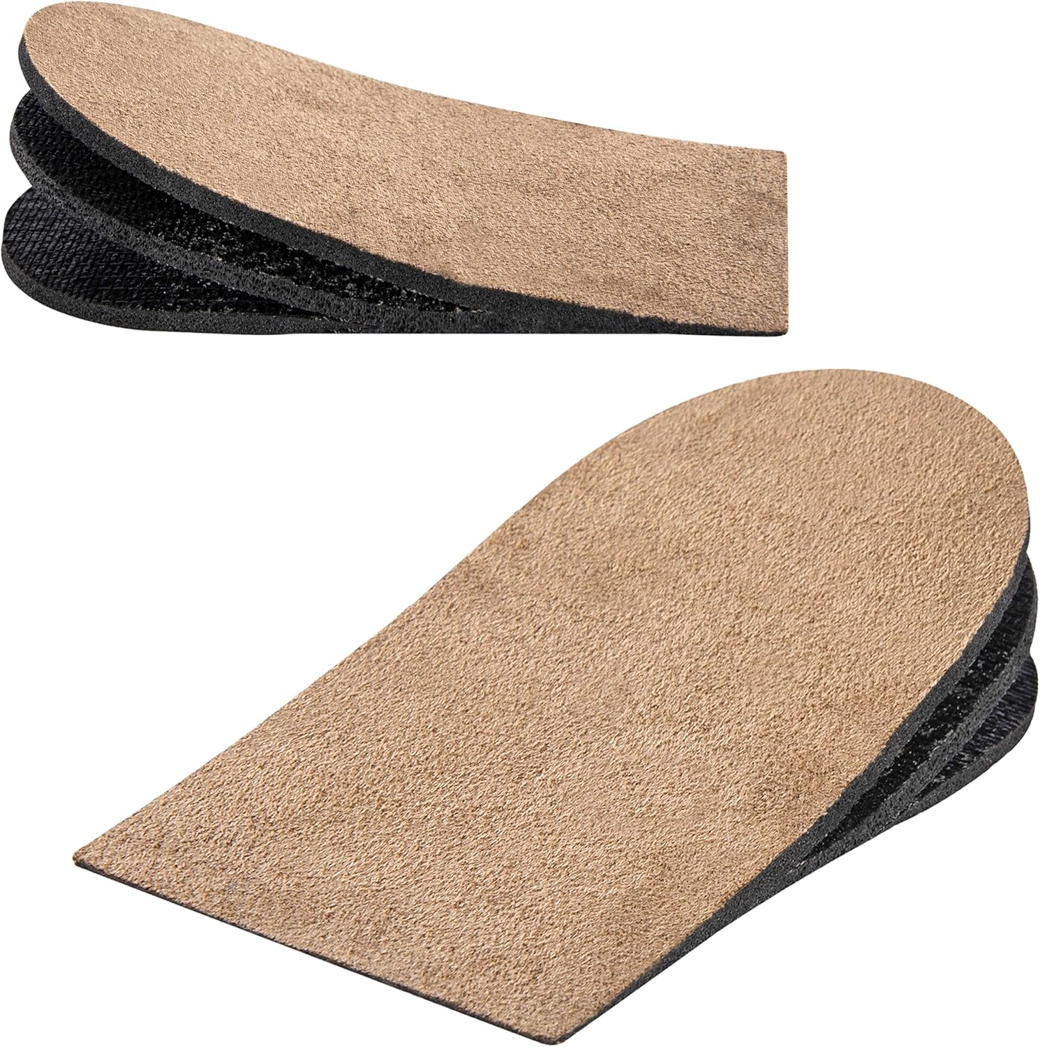 Heel Lifts for Women and Men (2 Pack) Adjustable Shoe Lifts for Leg Length Discr...