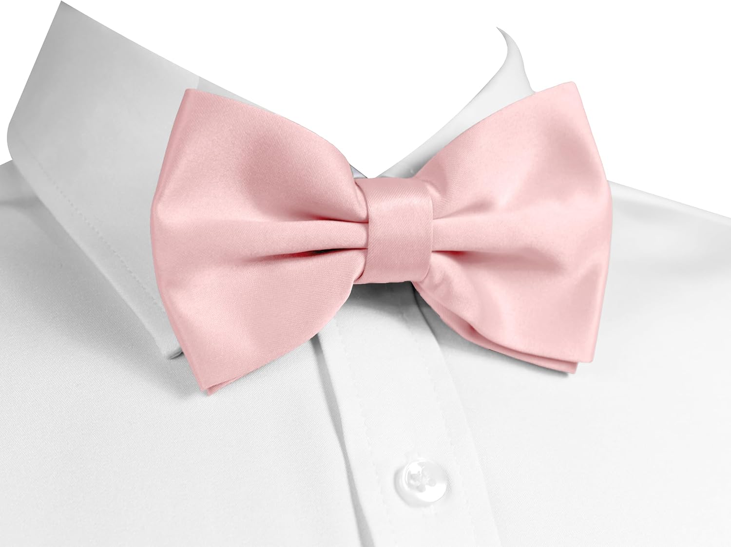 trilece Bow Ties for Men - Men's Solid Pretied Bowties for Formal Wear - Adjusta...