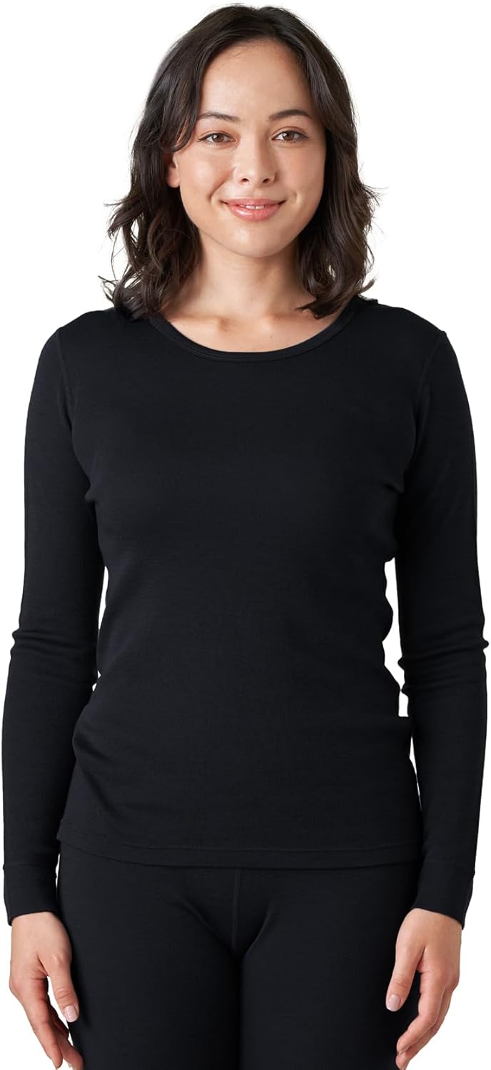 LAPASA Womens 100% Merino Wool Base Layer Midweight Activewear Thermal Underwear...