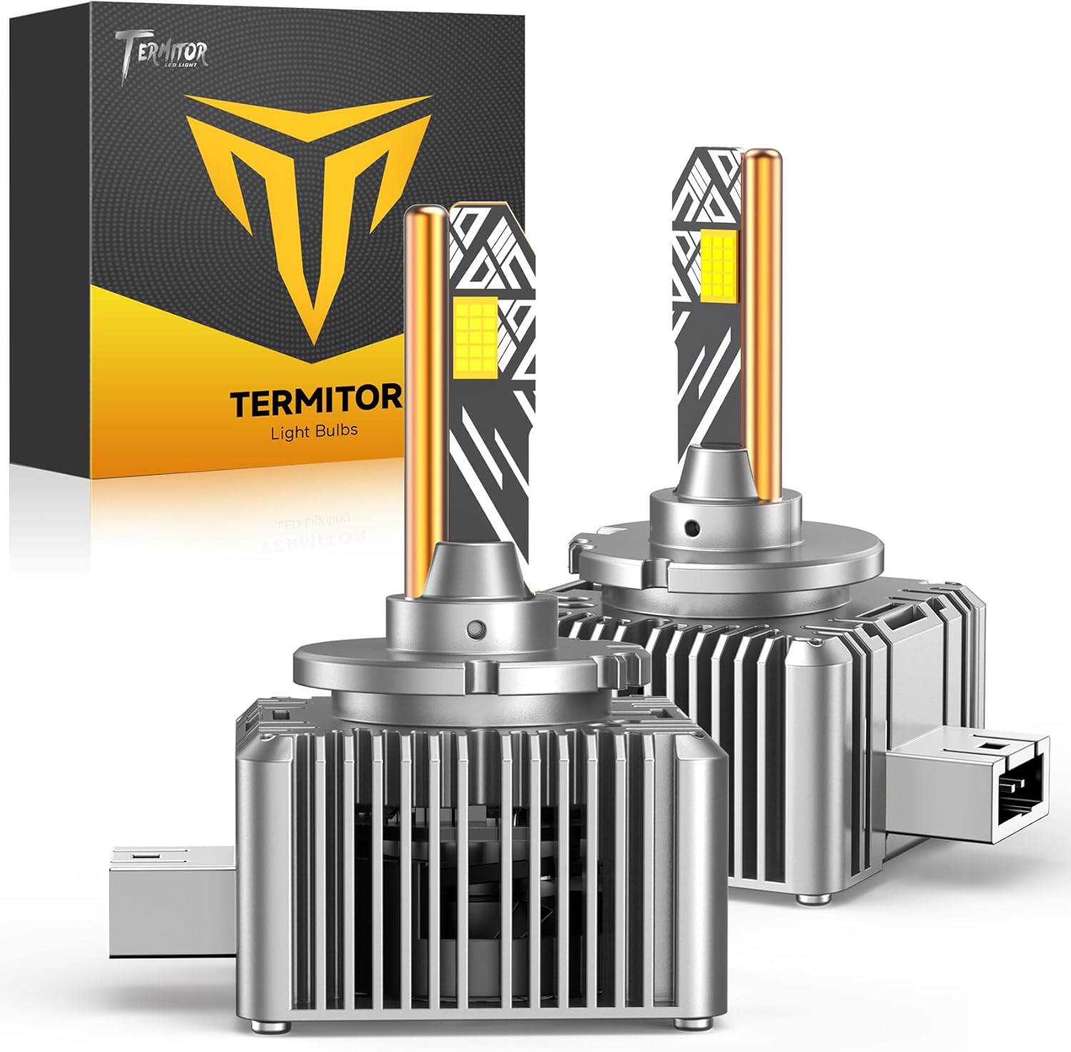 D3S LED Bulbs, 30000Lumens 800% Brightness, 6000K White, Plug and Play Fog Light...