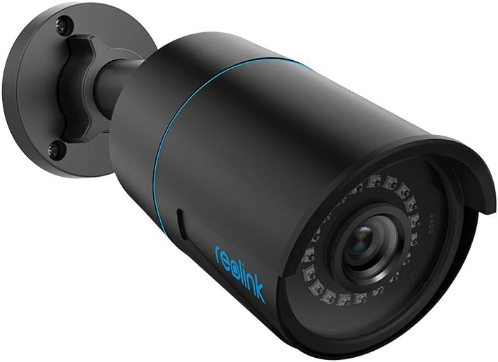 Reolink 5MP Super HD PoE CCTV Camera with Human/Vehicle Detection, Waterproof Ou...