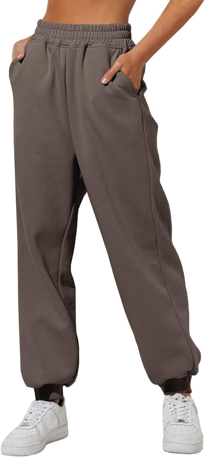 Yovela Sweatpants Women Baggy High Waisted Sweat Pants Fall Clothes Casual Jogge...