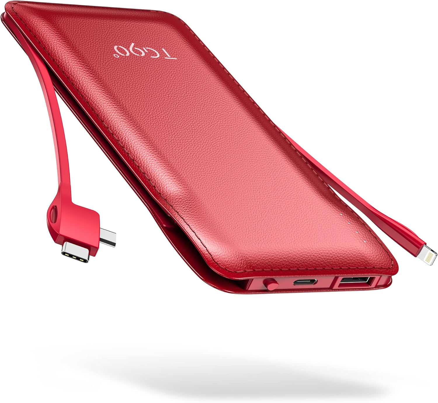 TG90° Portable Charger 10000mah Cell Phone Battery Backup, Ultra Slim Power Bank...