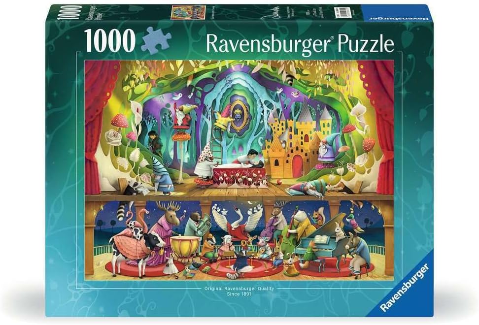 Ravensburger Snow White and The 7 Gnomes 1000 Piece Jigsaw Puzzle for Adults - 1...