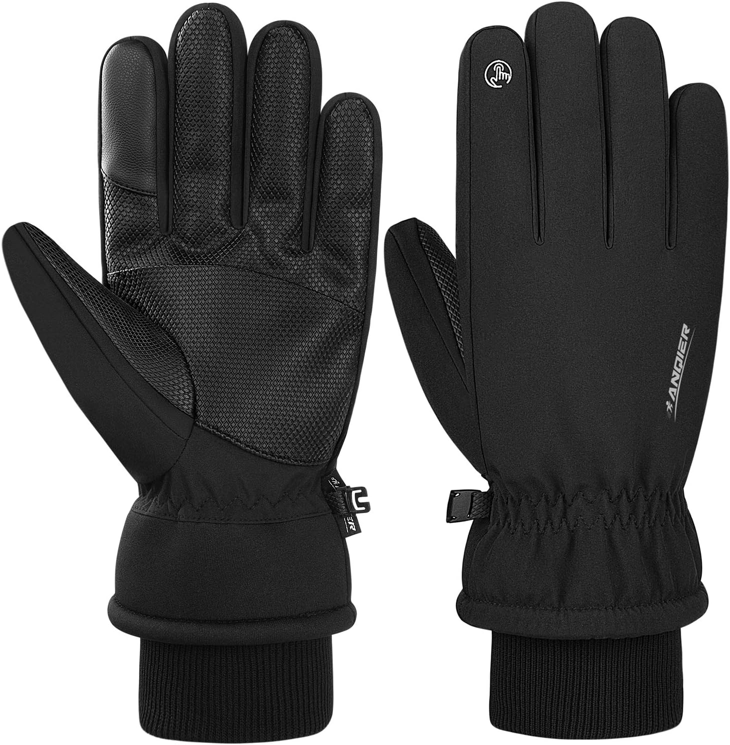 coskefy Thermal Gloves, -20℉ Coldproof Touchscreen...