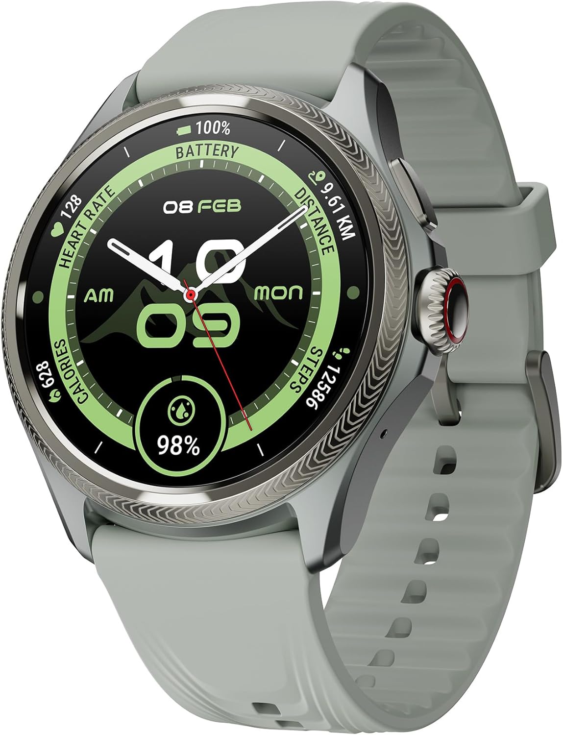 Ticwatch Pro 5 Enduro Smartwatch for Men 1.43" Android Wear OS Smart Watch 90 Hr...