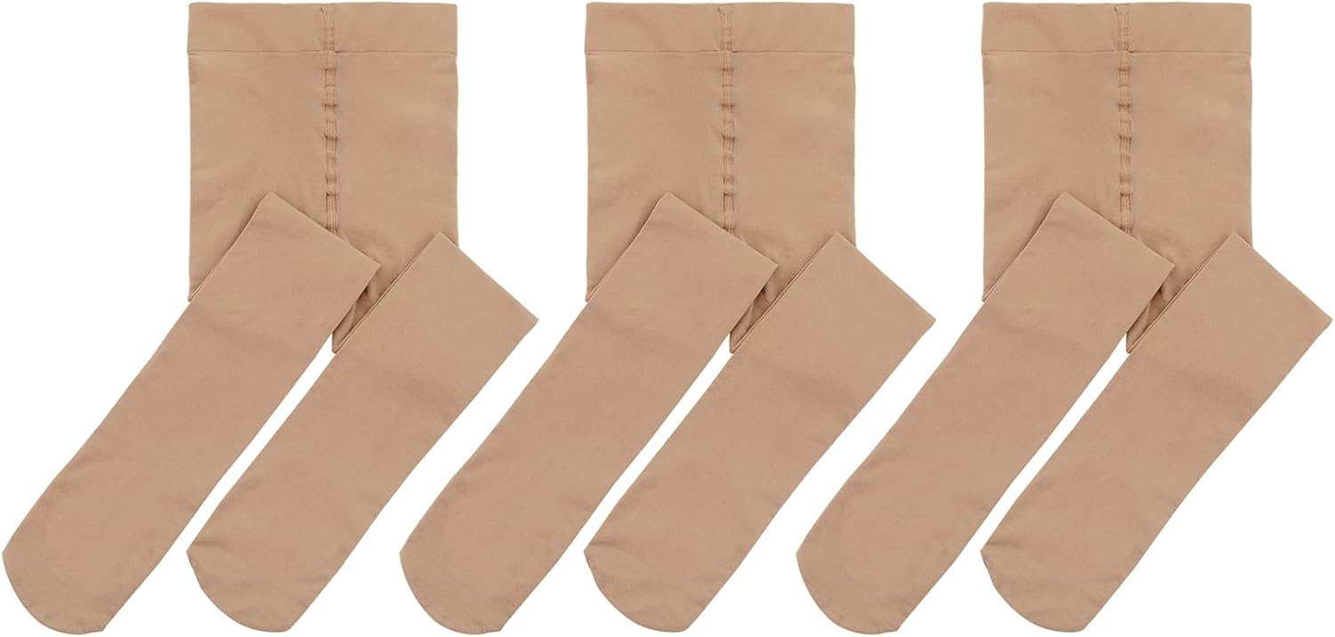 Century Star 3 Pairs Tights for Girls Ballet Tights Dance Toddler Baby Tights Gi...
