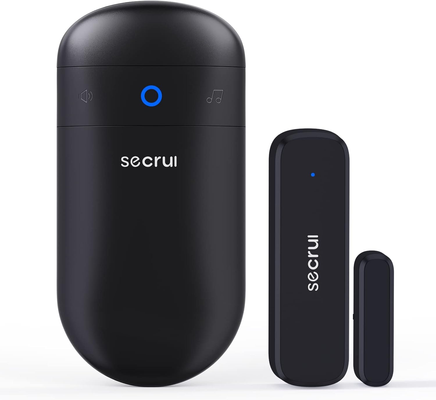 SECRUI Wireless Door Open Sensor Alarm Chime, 400ft Operating Range 52 Chimes Vo...