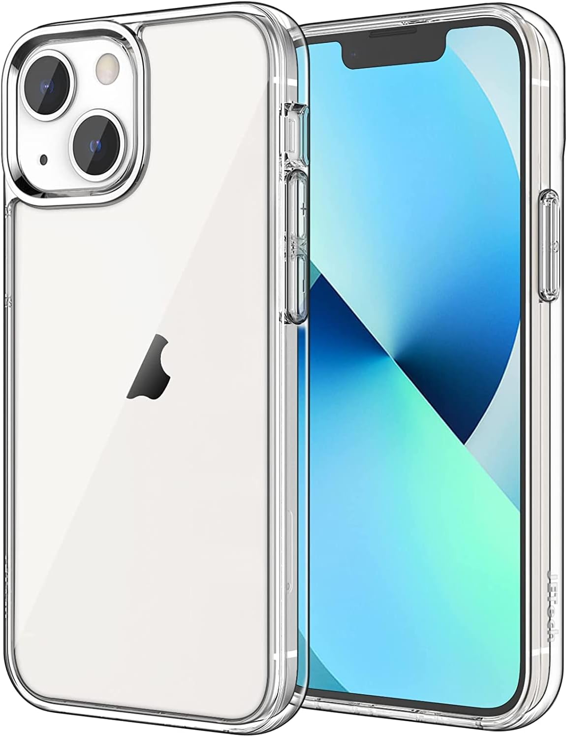 JETech Case for iPhone 13 mini 5.4-Inch, Non-Yellowing Shockproof Phone Bumper C...