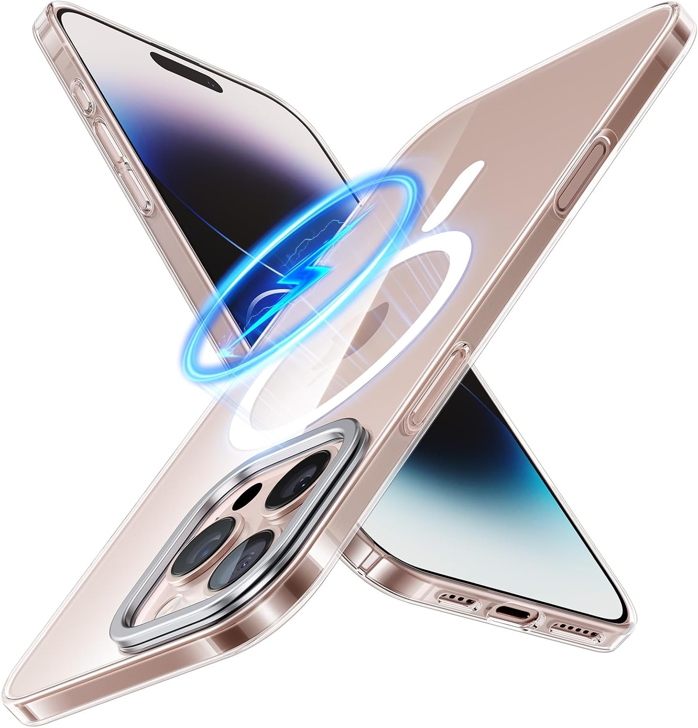 TORRAS Ultra Thin for iPhone 16 Pro Max Case, Compatible with MagSafe, Invisible...