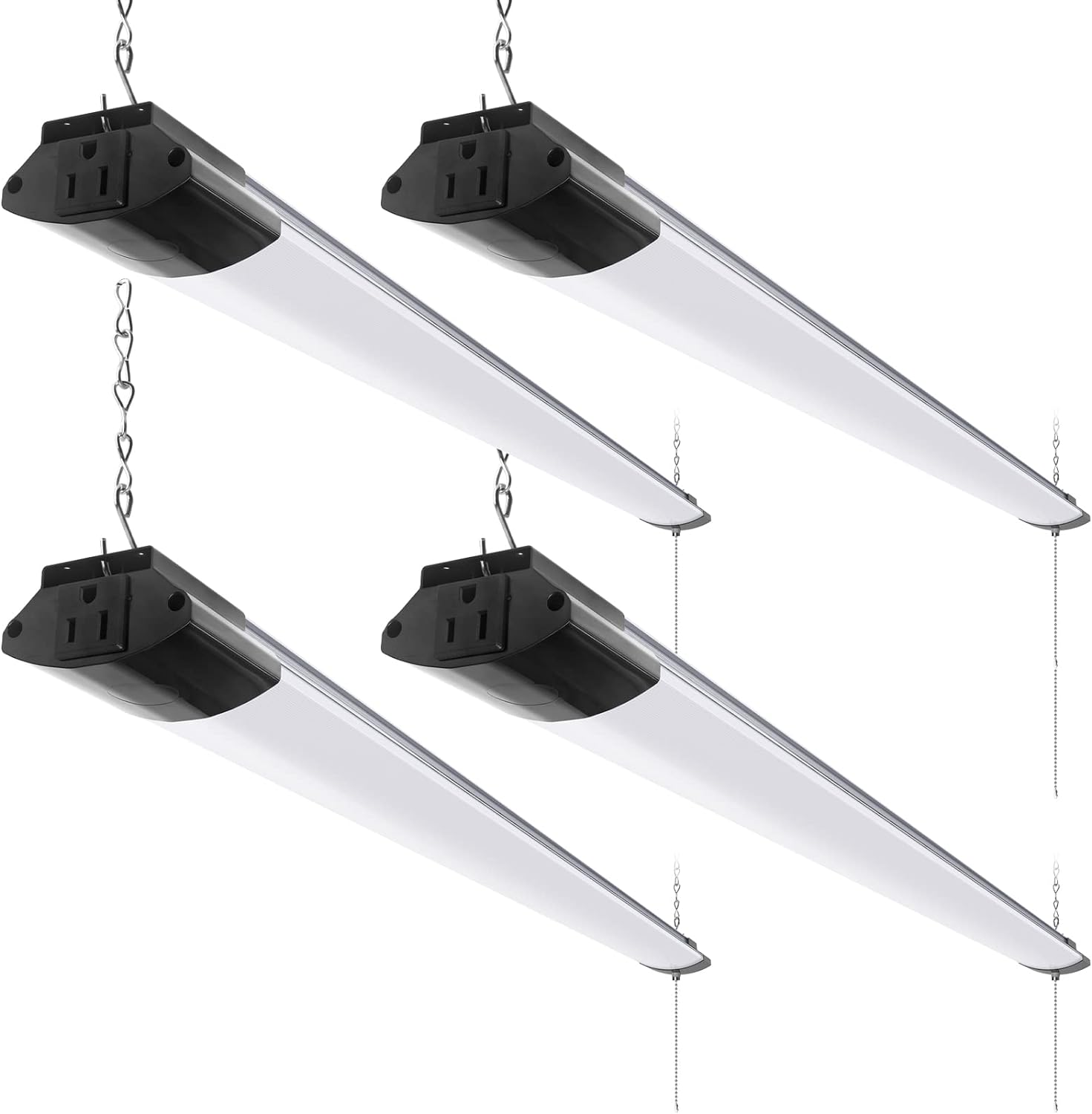Barrina LED Shop Lights for Workshop 4FT, 84W, 10000LM, 5000K Linkable Light Fix...