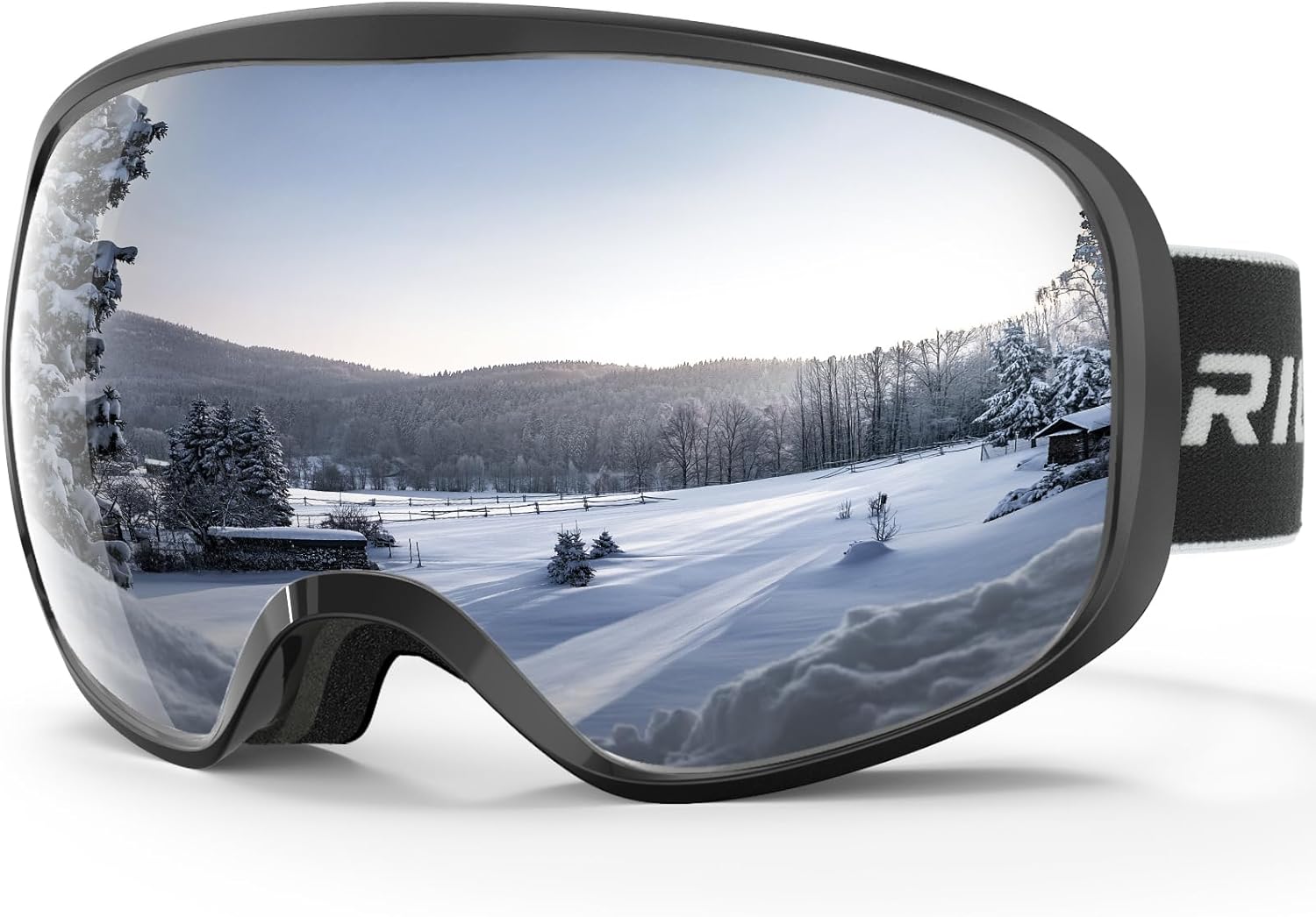 Ski Goggles Snowboard Goggles for Men Women Adults Youth,Over Glasses OTG/100% U...