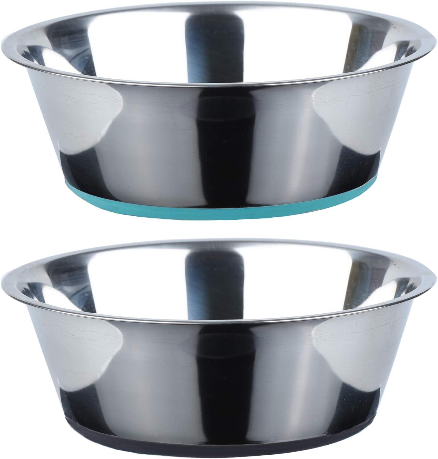 PEGGY11 Stainless Steel Dog Bowls, Nonslip, Food Grade, Dishwasher Safe, Easy to...