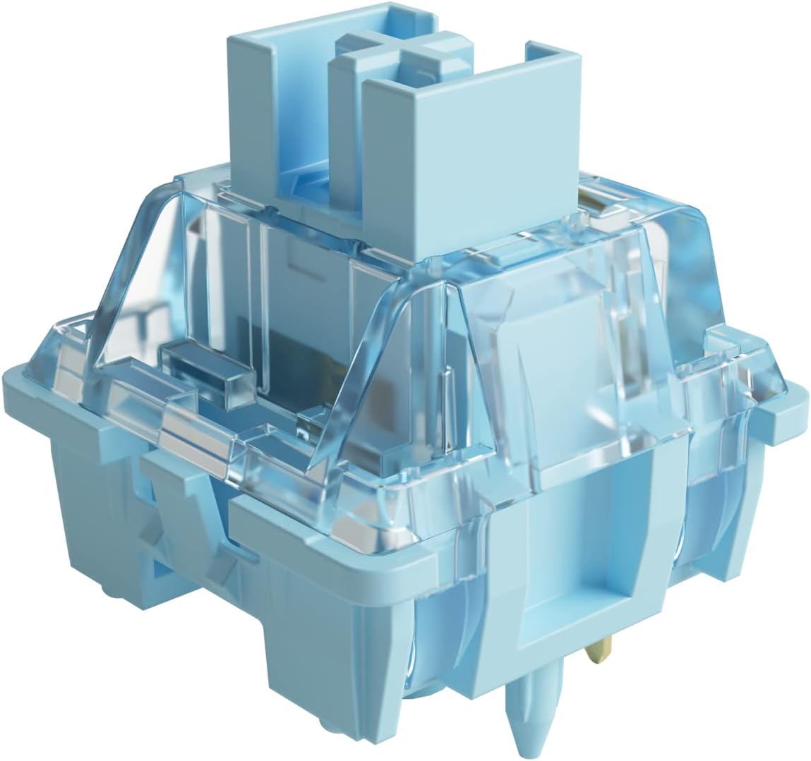 Akko V3 Pro Cream Blue Mechanical Keyboard Switch Tactile Switches 5 Pin 45gf RG...