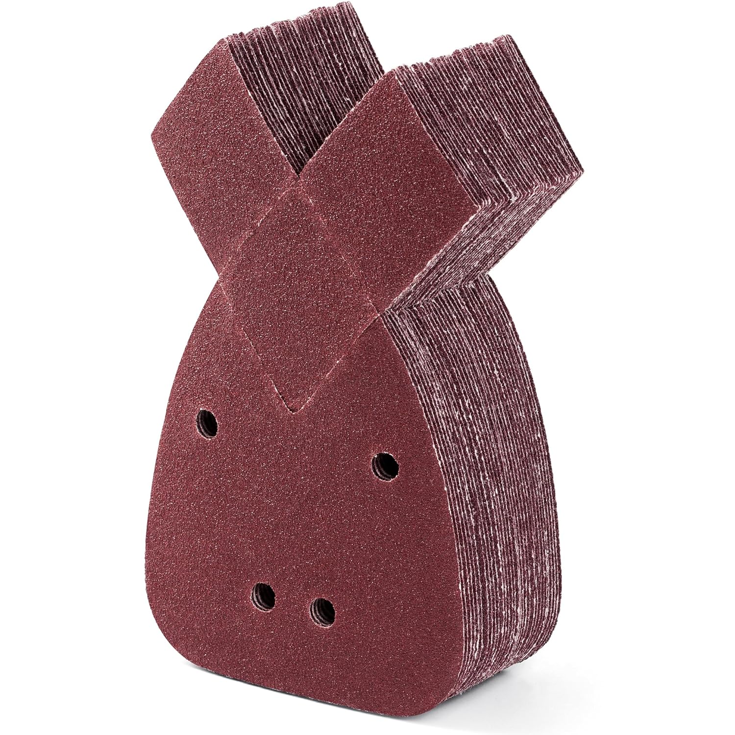 SATC Mouse Sander Pads 30-Piece 80 Grit Mouse Sanding Pads 4 Holes Detail Sander...