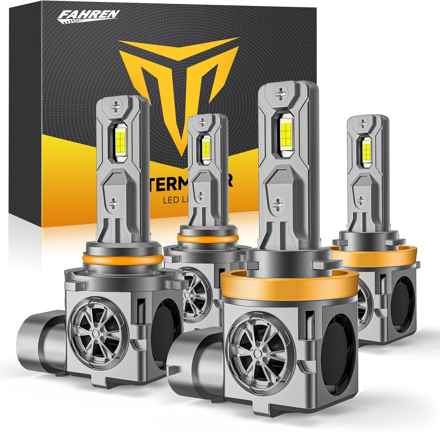 2025 Latest 9005 H11 Fog Lights 80000LM, 10X Super Bright HB3 H8/H9 Fog Bulbs, 6...