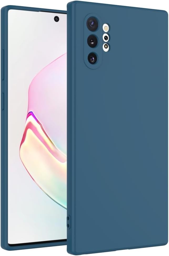 for Samsung Galaxy Note 10 Plus Case Dark Blue, Scratch Resistant with Soft Touc...