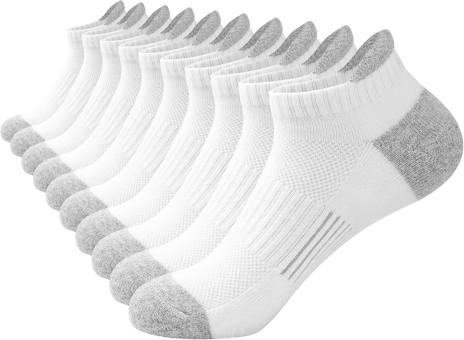 ILovDaisy Trainer Running Socks Womens 5 Pairs, Ankle Sports Socks Women Cushion...