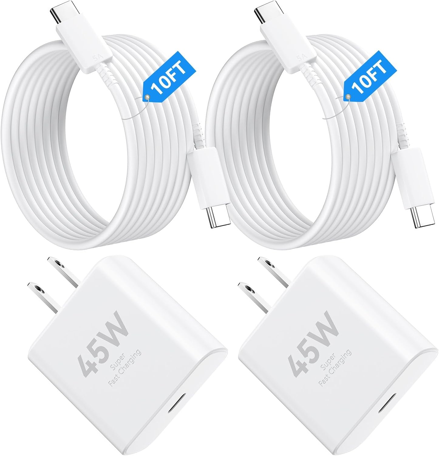 iPhone 16 Pro Max Charger Fast Charging, 45W Super Fast USB C Charger for iPhone...