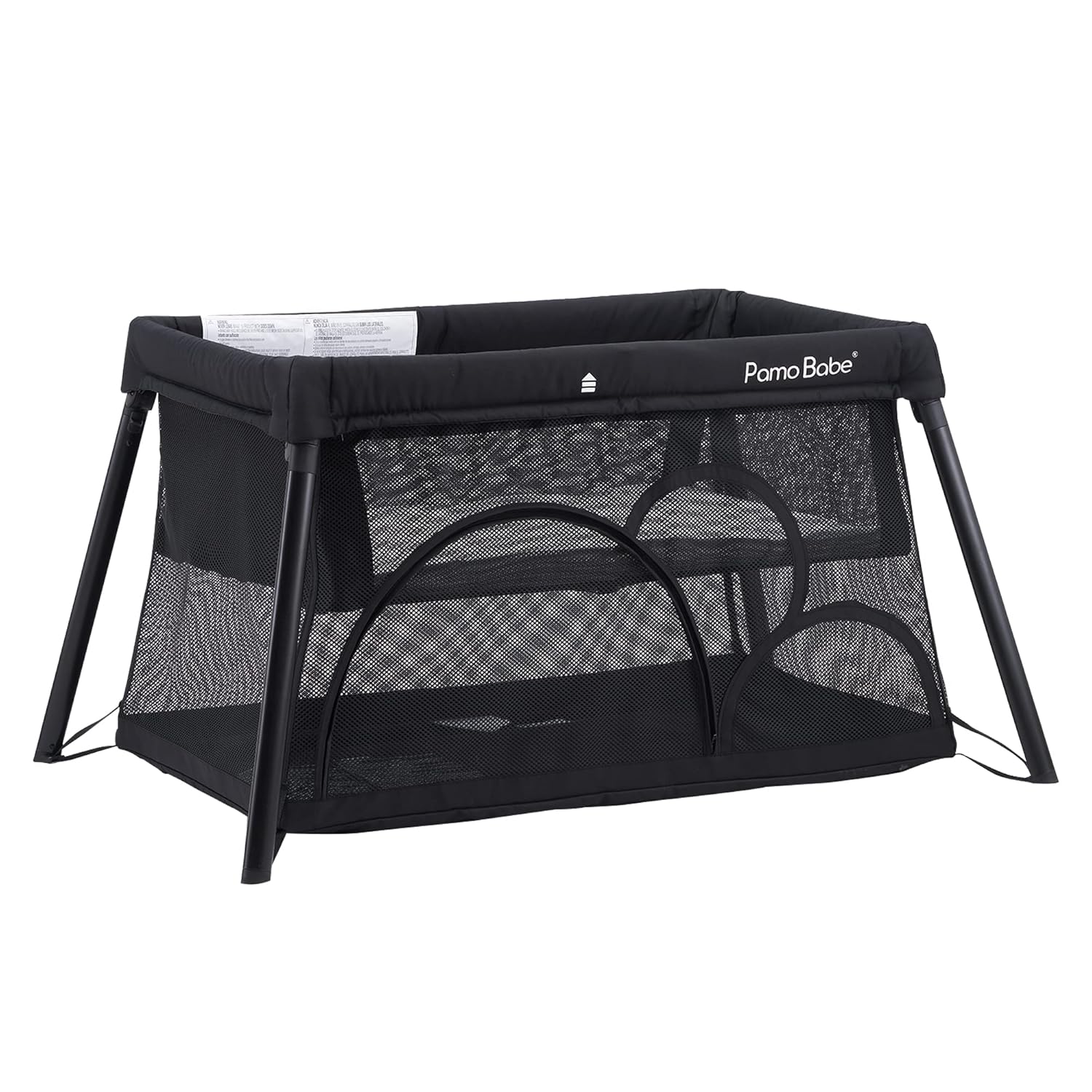Pamo Babe Travel Crib - Lightweight Baby Playpen with Bassinet, Portable Mini Pl...