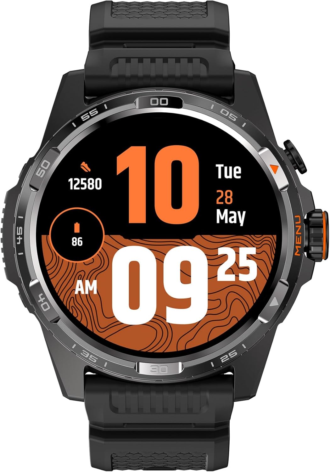 Ticwatch Atlas Smartwatch for Men Android Wear OS Smart Watch Outdoor 90 Hrs Bat...