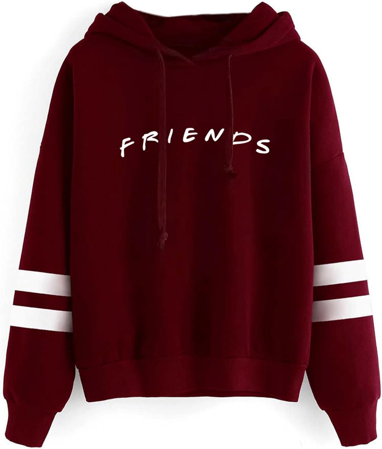 Fashion Casual Friend Hoodie Sweatshirt Women Graphic Tops Hoodies Sweater Funny...