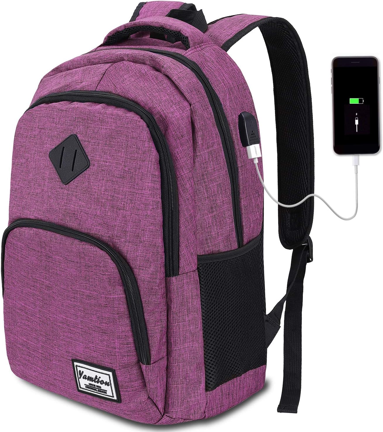 YAMTION Laptop Backpack for Women,School Backpack for Teen Girls College Backpac...