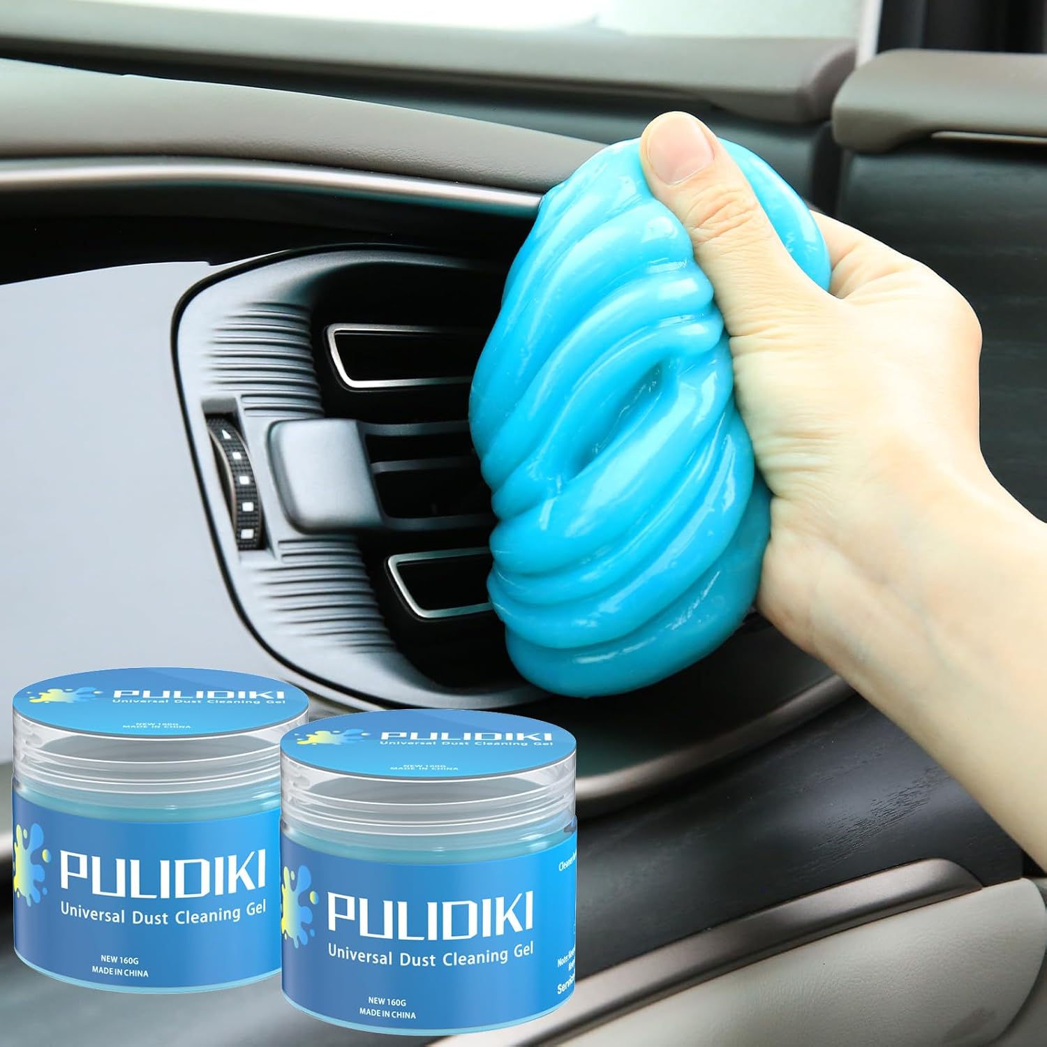 PULIDIKI Car Cleaning Gel Car Cleaning Putty Car Putty Auto Detailing Tools Car...