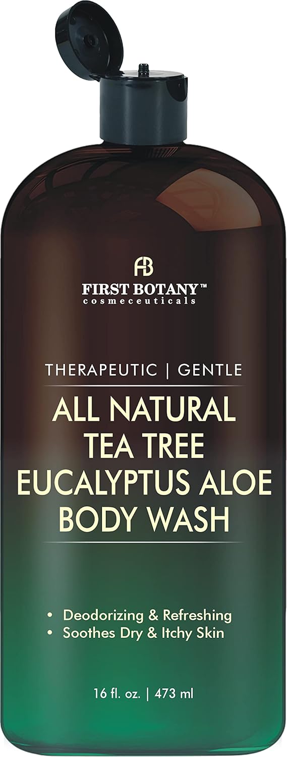 First Botany, ALL Natural Body Wash - Fights Body Odor, Athlete's Foot, Jock Itc...