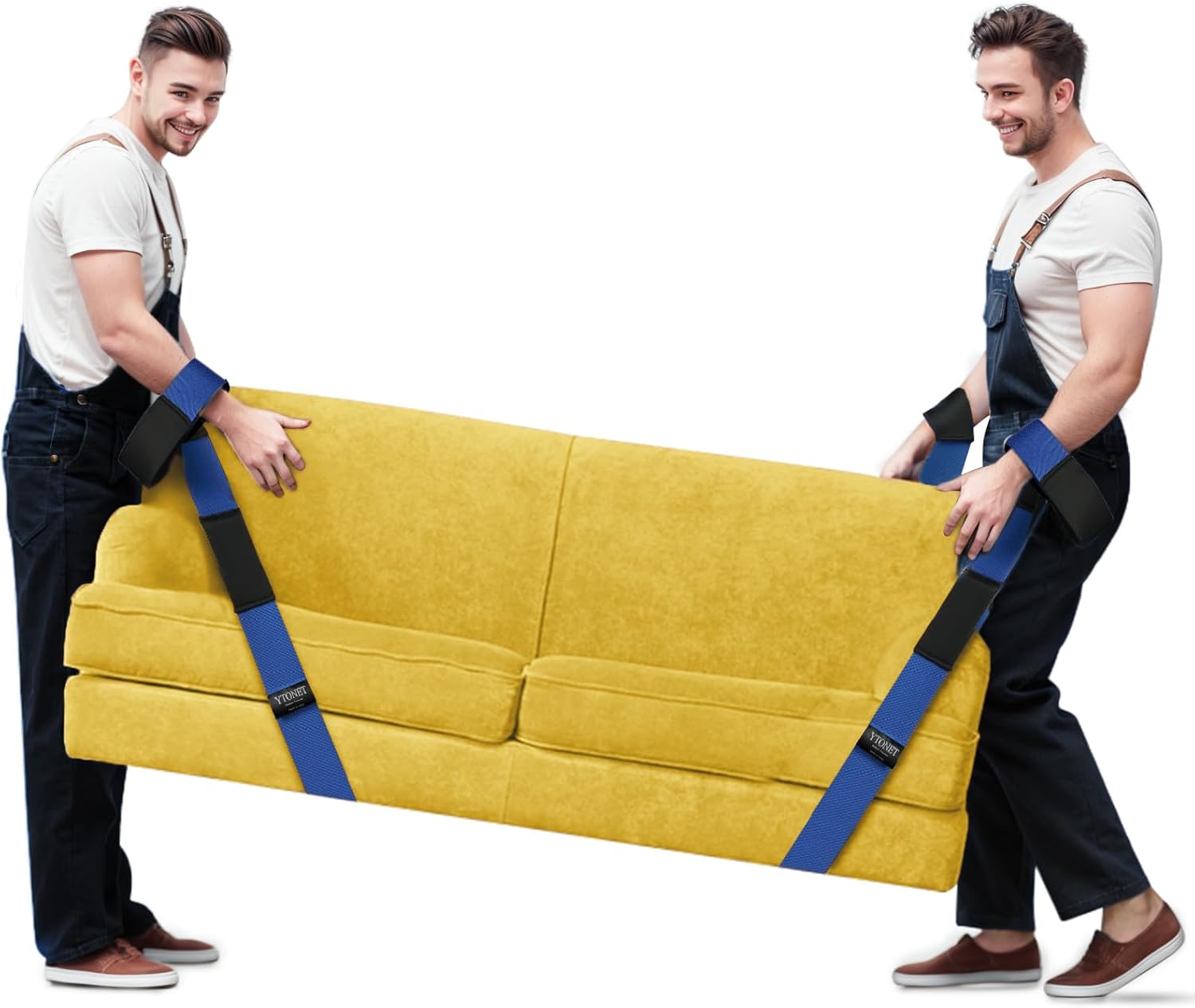 Ytonet Moving Straps, 2-Person Lifting and Moving System, Appliance Furniture Li...