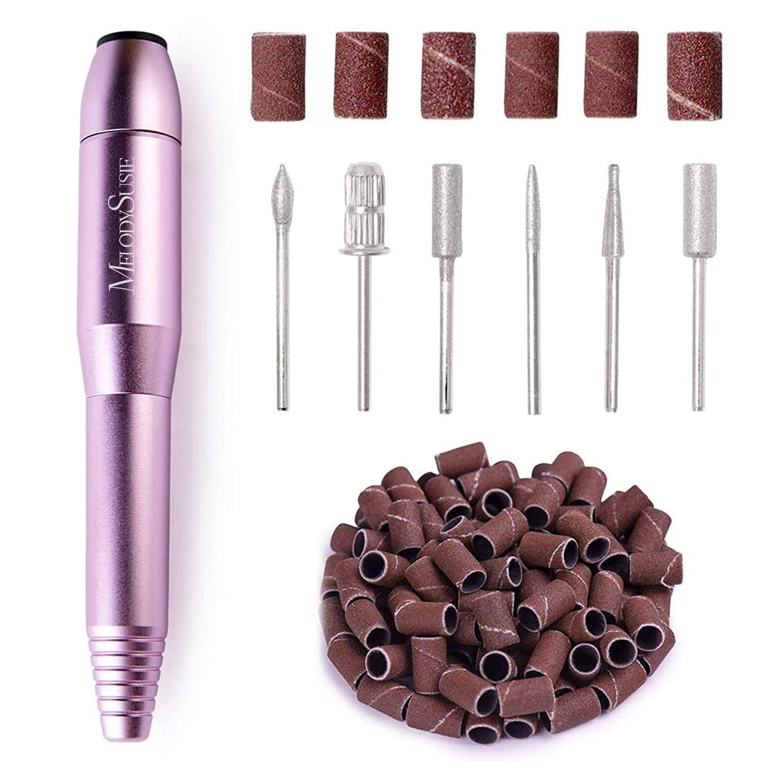 MelodySusie Portable Electric Nail Drill,PC120B Co...