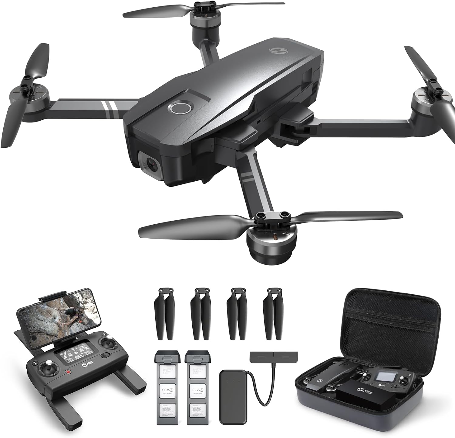 Holy Stone HS720 GPS Drone with Camera for Adults 4K UHD, 52 Minutes Flight Time...