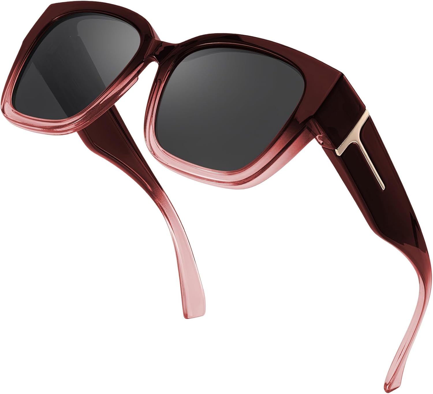 Myiaur Fit Over Sunglasses for Women, Trendy Designer Style Oversized Polarized...