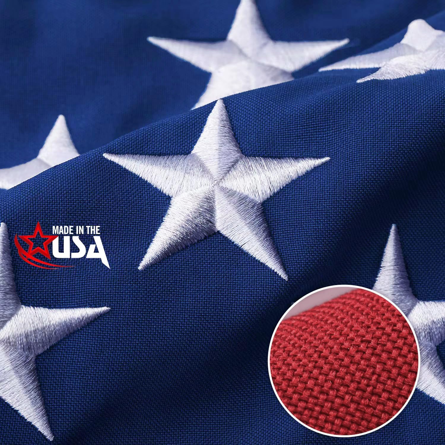 American Flag 3x5 Ft Ultra Durable Tear-Resistant Series ,Made In The USA , Made...