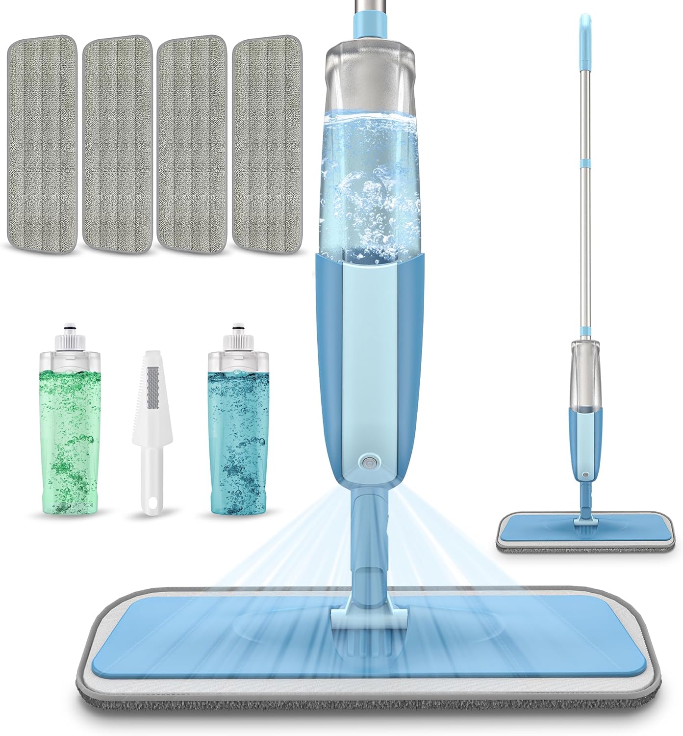 Microfibre Spray Mops for Floor Cleaning- MEXERRIS Floor Cleaning Mop With Spray...